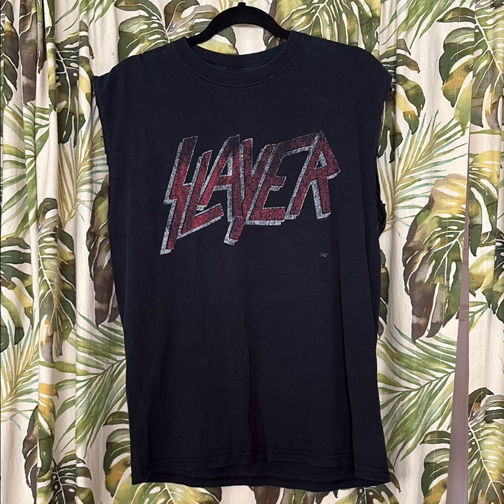 Vintage band shirt - Slayer - black medium